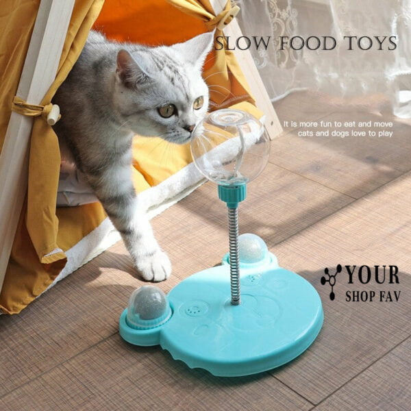 Leaking Treats Ball Pet Feeder Toy (Cats & Dogs) - Image 2