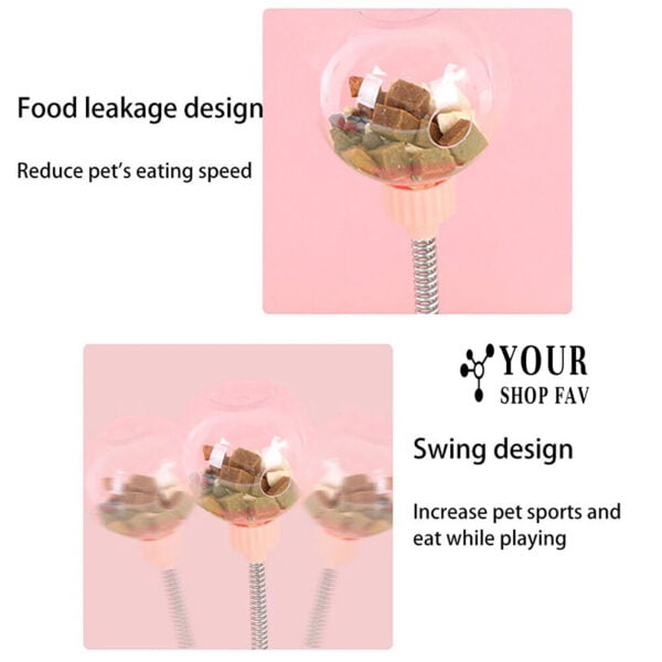 Leaking Treats Ball Pet Feeder Toy (Cats & Dogs) - Image 5